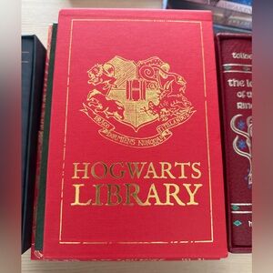The Hogwarts Library Red Boxed Set